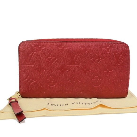 LOUIS VUITTON Zippy Wallet Long Wallet Monogram Empreinte